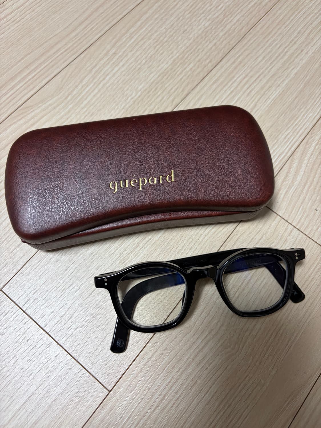 규파드01 블랙 안경 상품이미지1