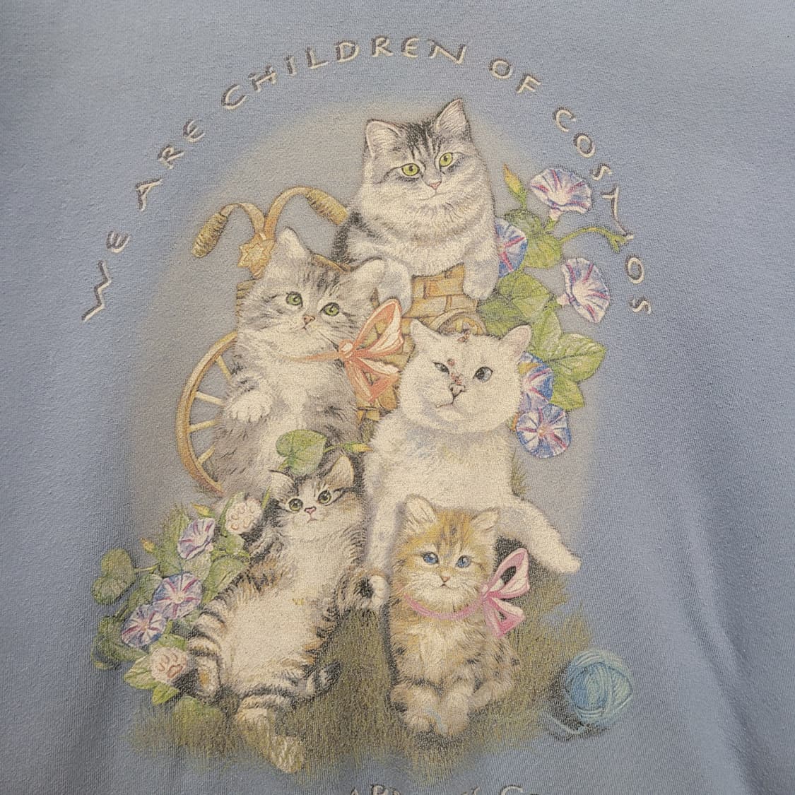 Sculptor 스컬프터 키튼 프랜즈 오버핏 맨투맨 상품이미지3