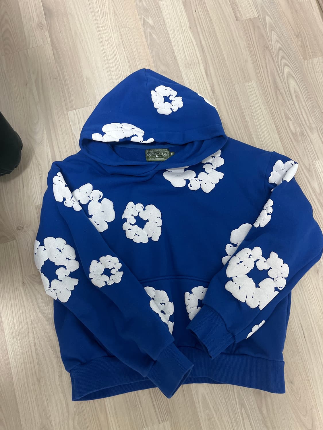 데님티어스 후드티 M 블루 상품이미지1