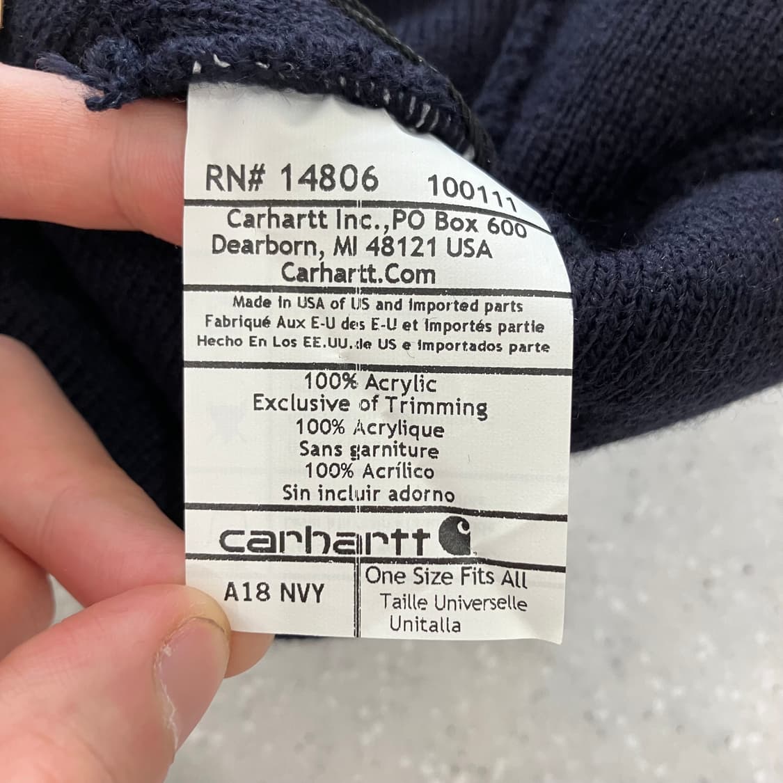 66 칼하트 비니 상품이미지2