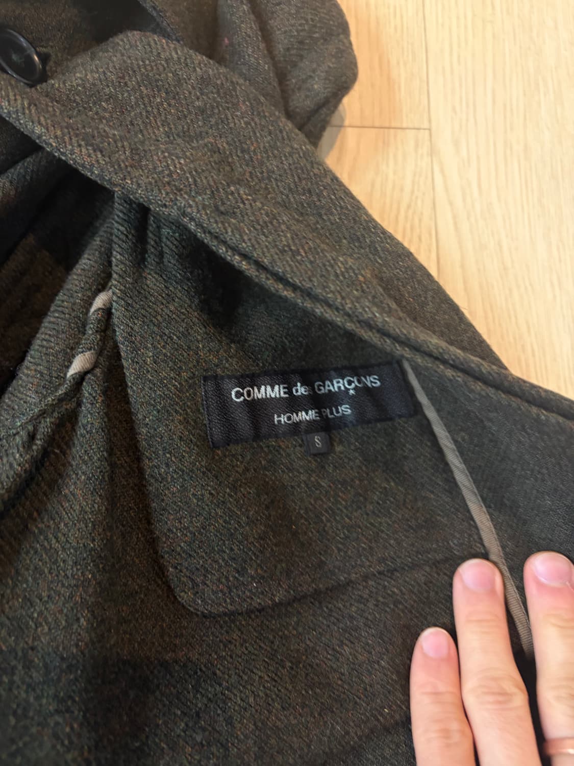 Homme plus brown Coat 상품이미지6