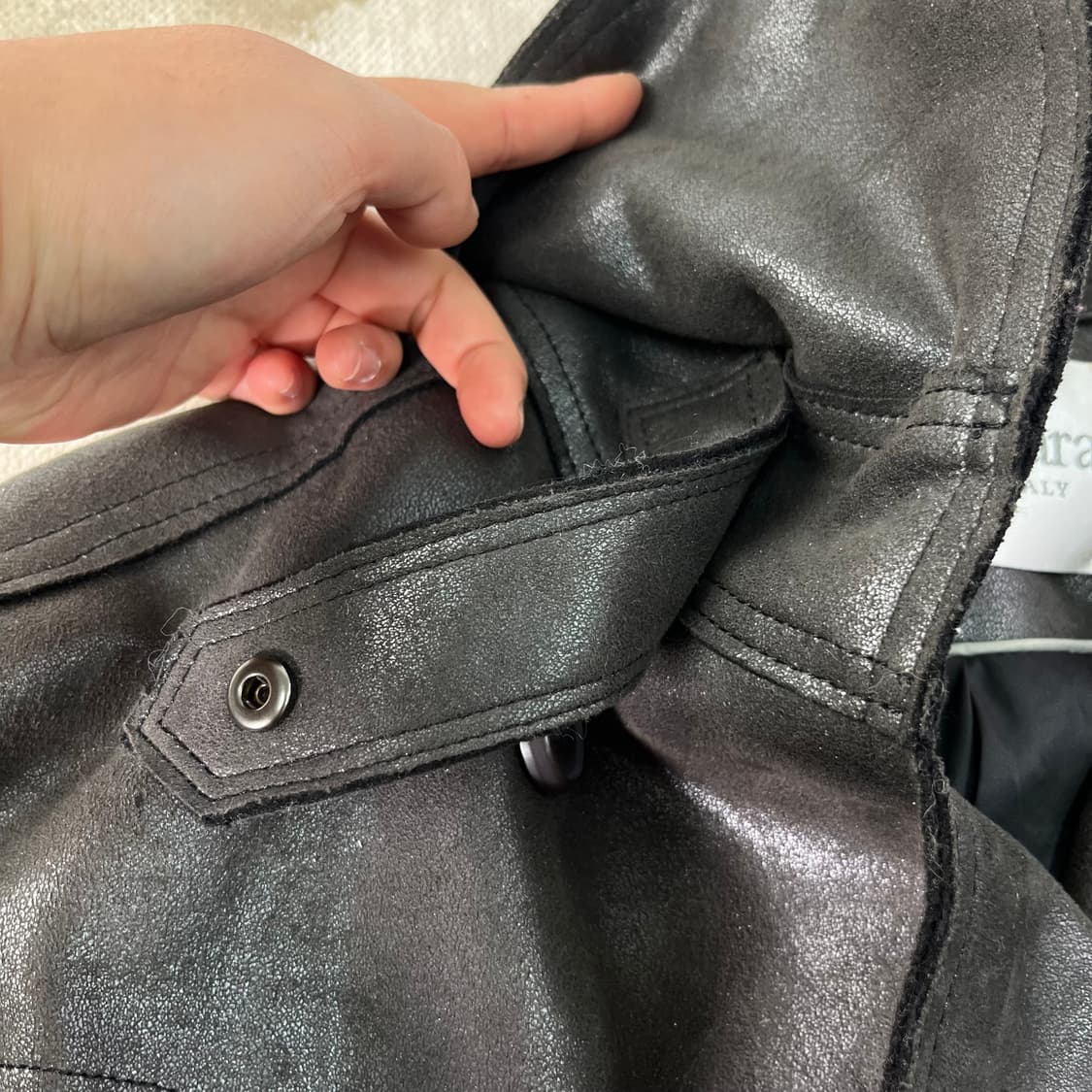 W 95 막스마라 더블 브레스티드 울 롱 코트 상품이미지4