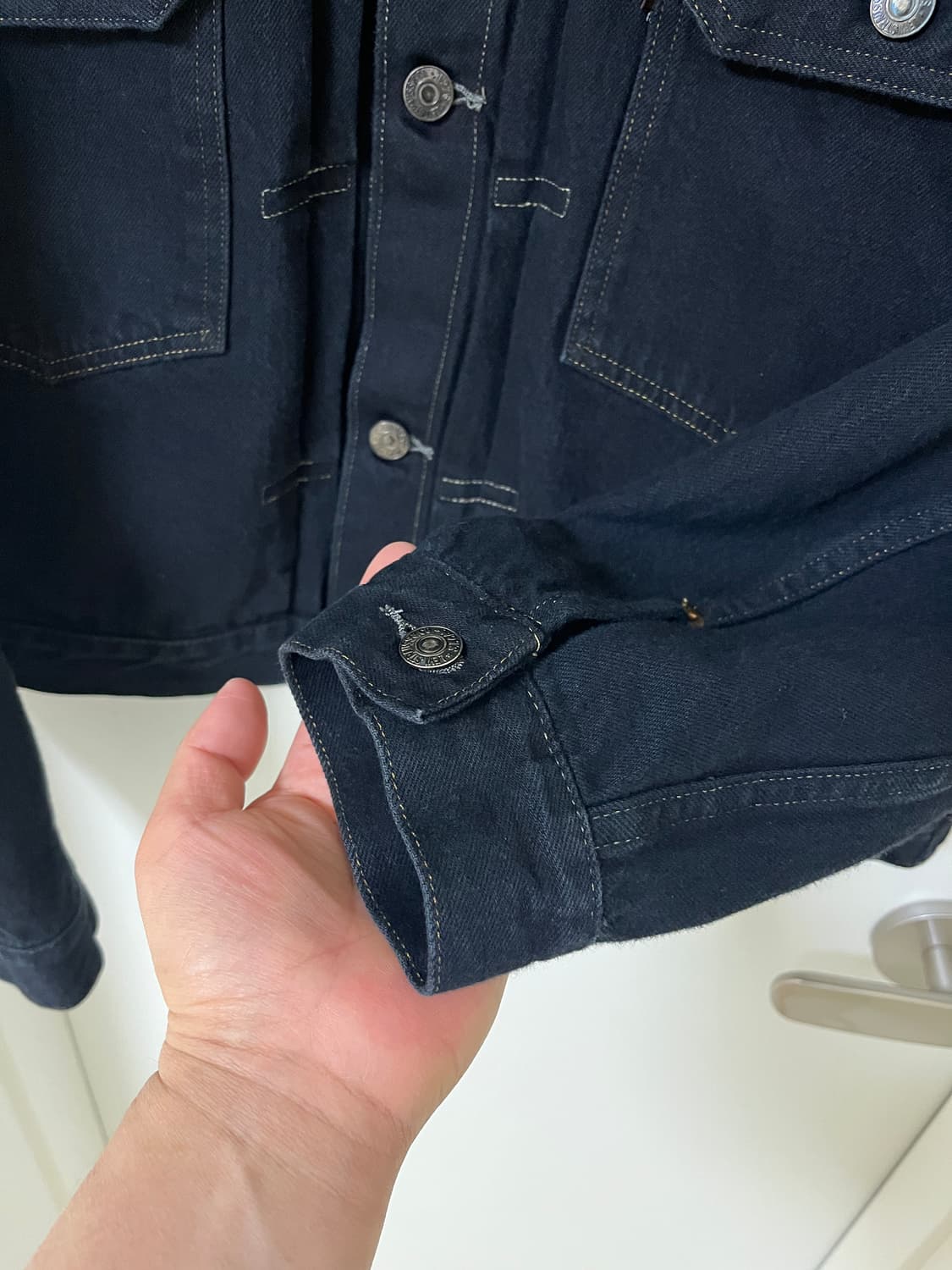 리바이스빈티지클로딩 LVC1953 TYPE2 507XX 블랙리자드 L42 상품이미지3