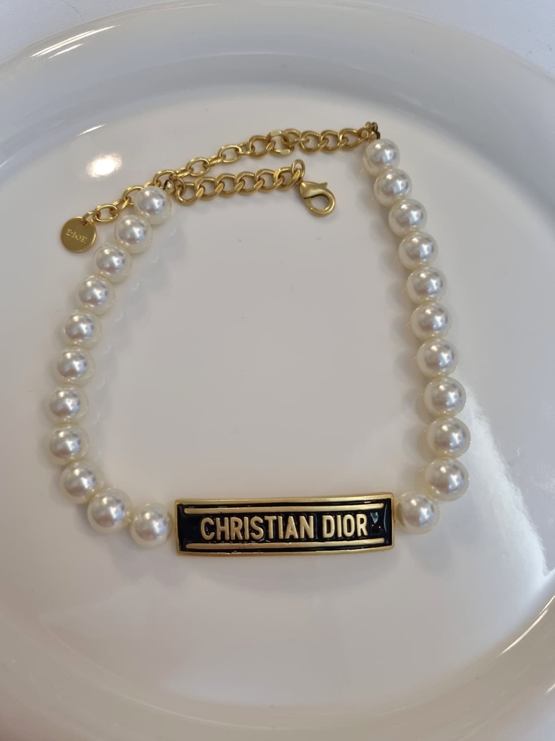 디올 업사이클링  진주 목걸이 상품이미지3