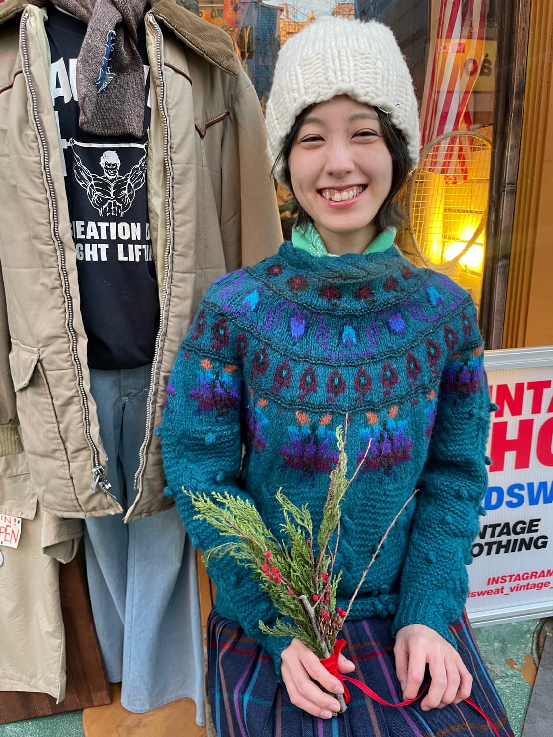 90s Vintage Woolrich Woman Wool Knit 상품이미지1