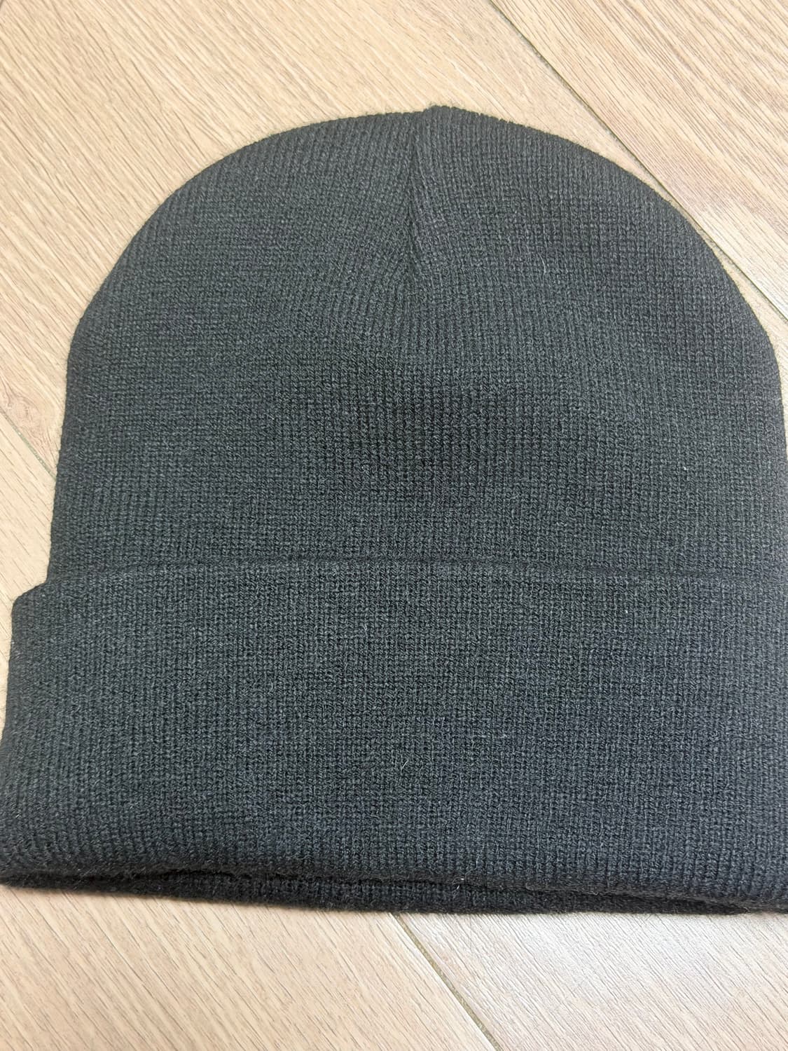 칼하트 니트 커프드 비니 블랙 상품이미지3