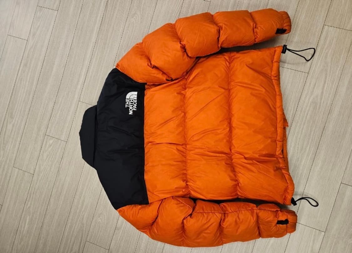 1996 노스페이스 눕시 오렌지 패딩 M 상품이미지2