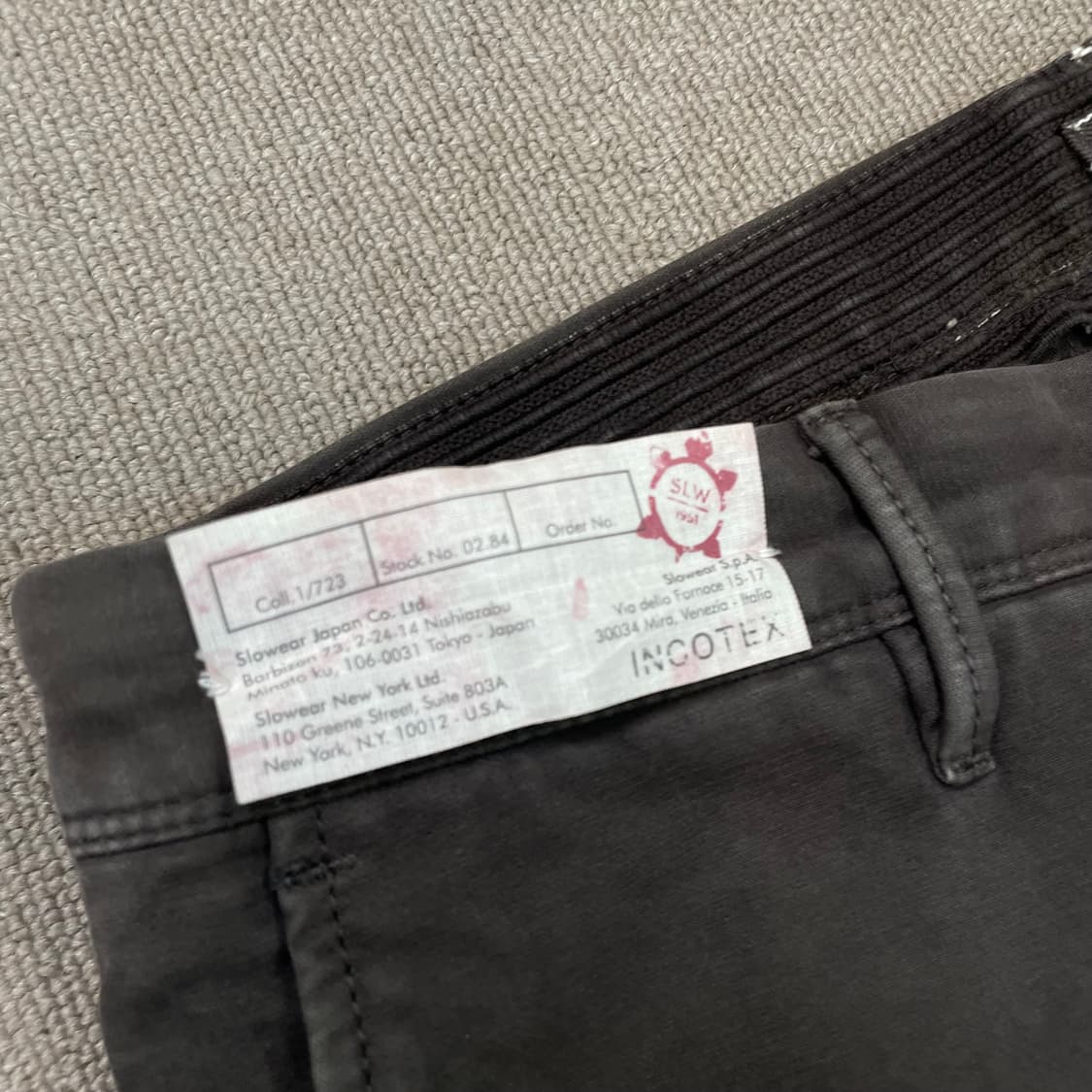 INCOTEX 인코텍스 슬림핏 스판 치노팬츠  상품이미지4