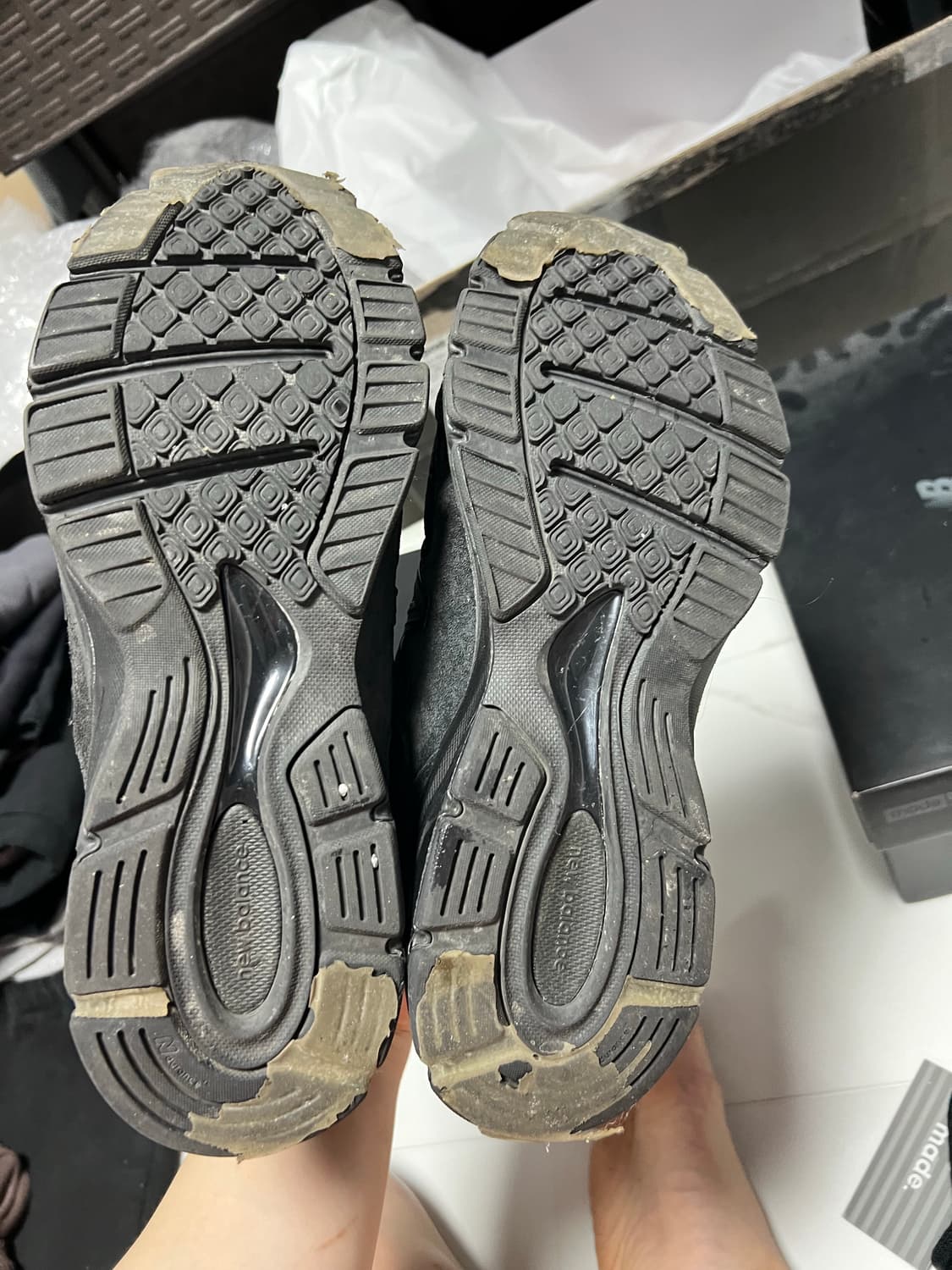 뉴발란스 자운드 990 v4 네이비 265 상품이미지4