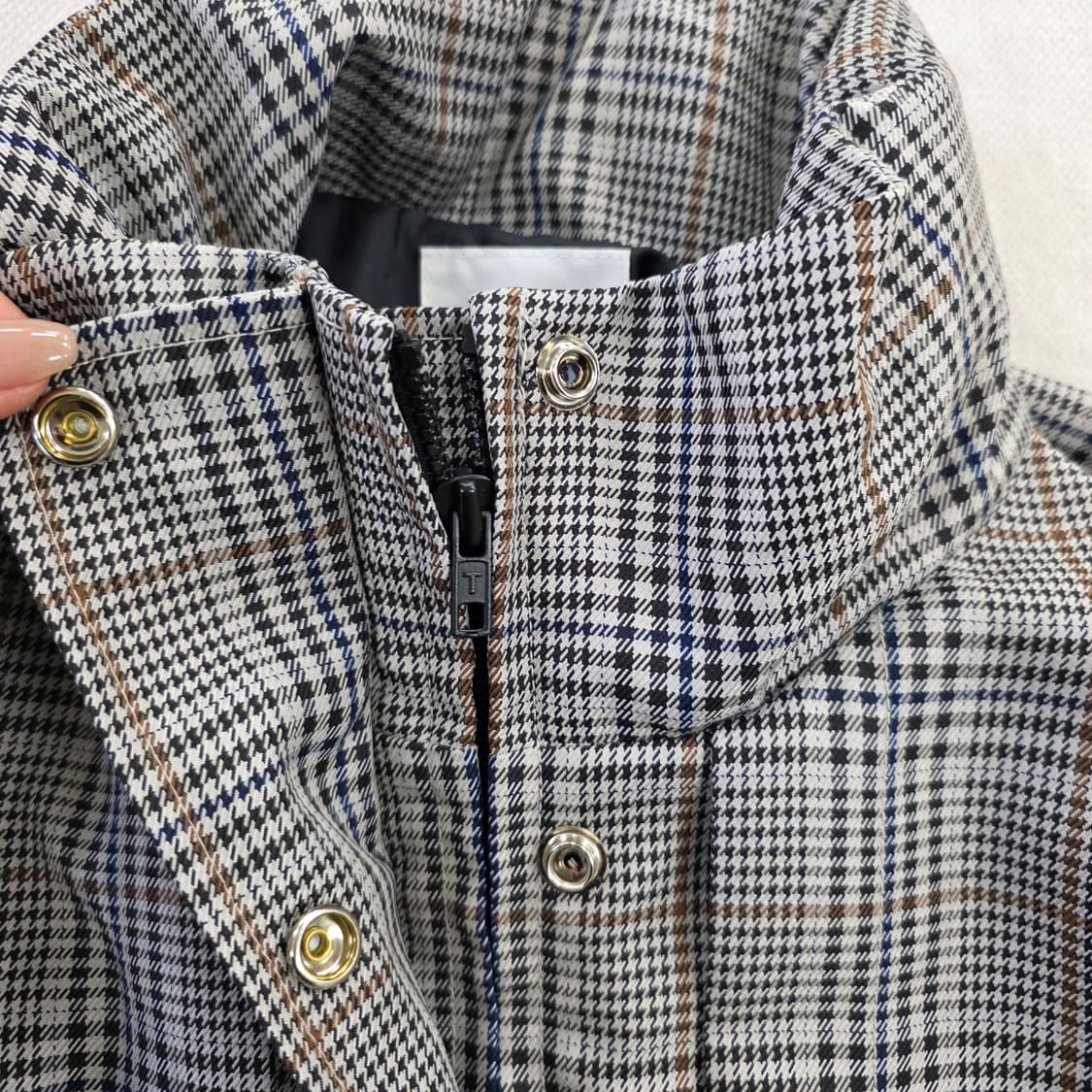 [F] 스튜디오 톰보이 체크 롱자켓 0210J 상품이미지4