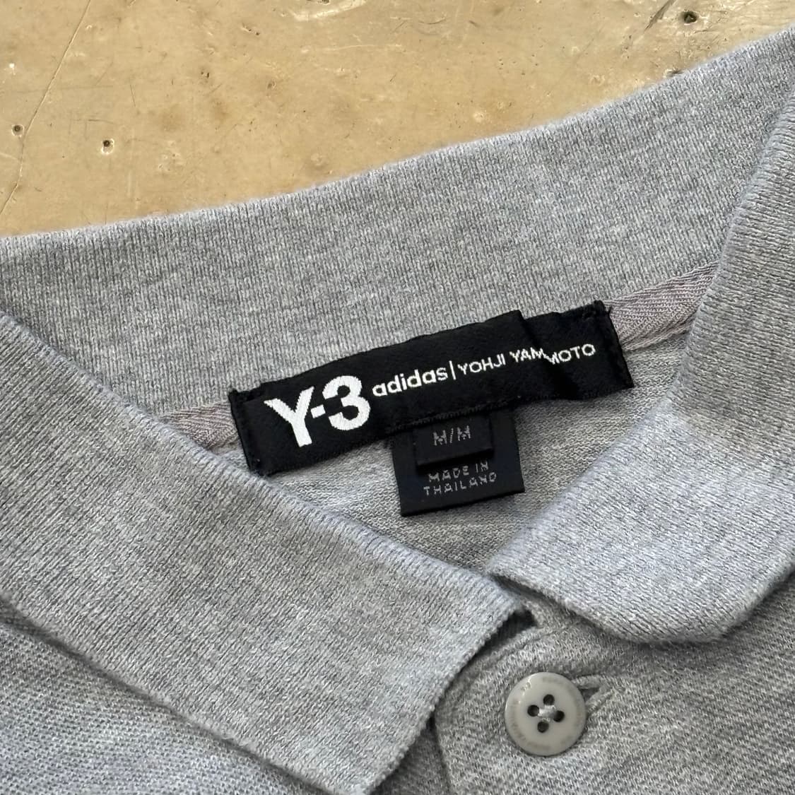 M 아디다스 x Y-3 그레이 카라티셔츠 상품이미지4