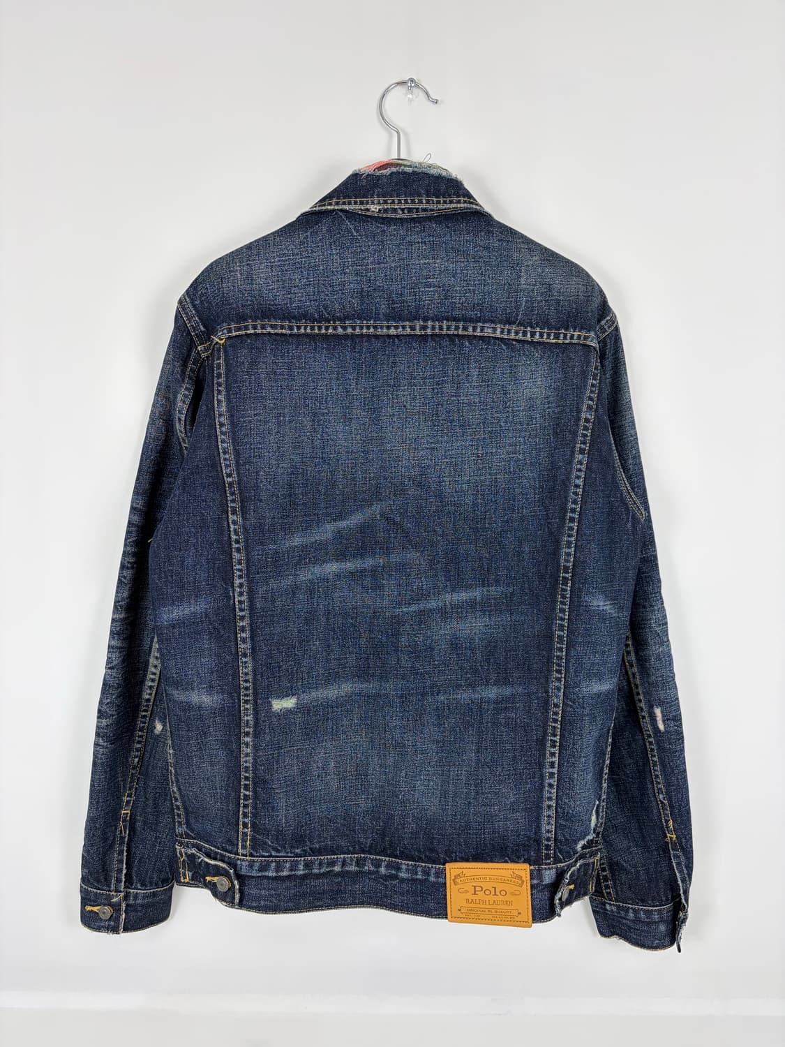 a115) 폴로랄프로렌 빈티지 페이디드 청자켓 상품이미지4