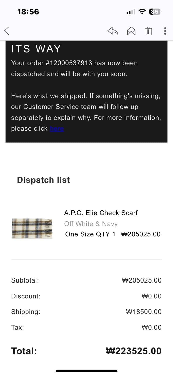 A.P.C. Elie Checl Scarf 아페쎄 모헤어 머플러 목도리 상품이미지4