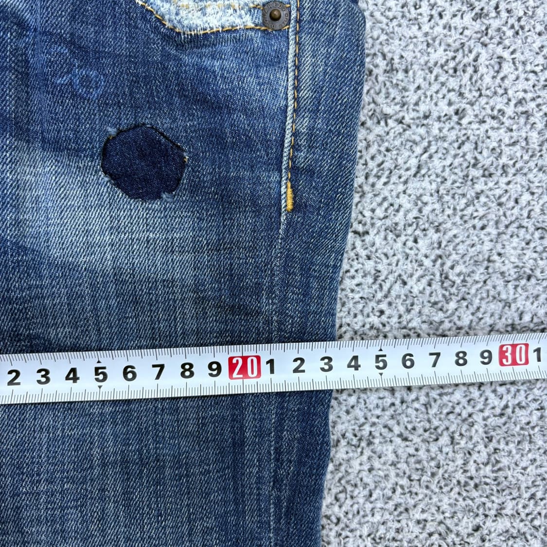 36 디스퀘어드2 워싱 중청 데님 팬츠 0518J 상품이미지7