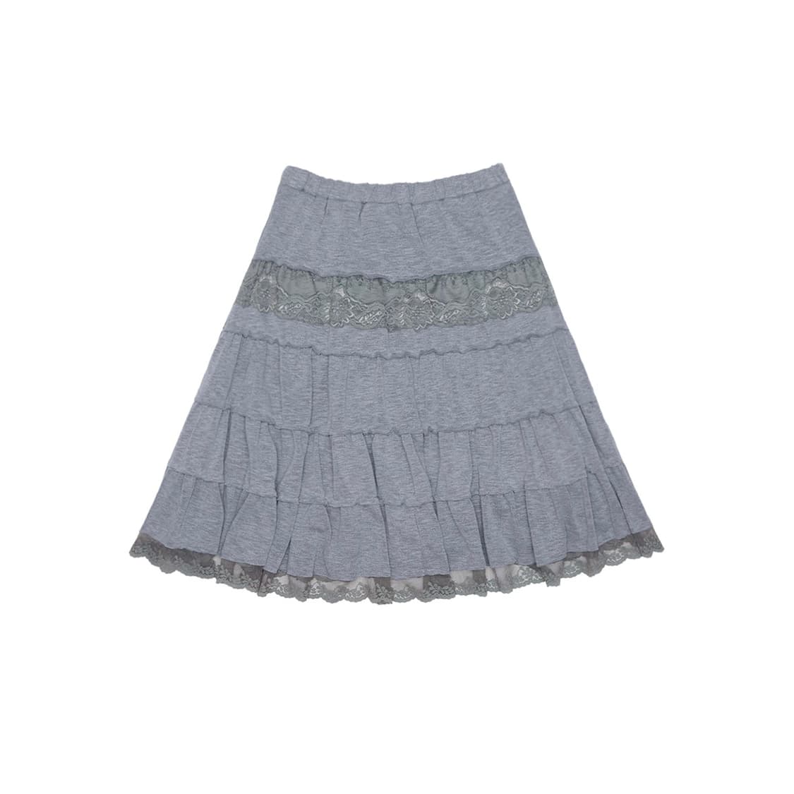 콜로신스 COLOCYNTH TALE MIDI SKIRT MELANGE 상품이미지1