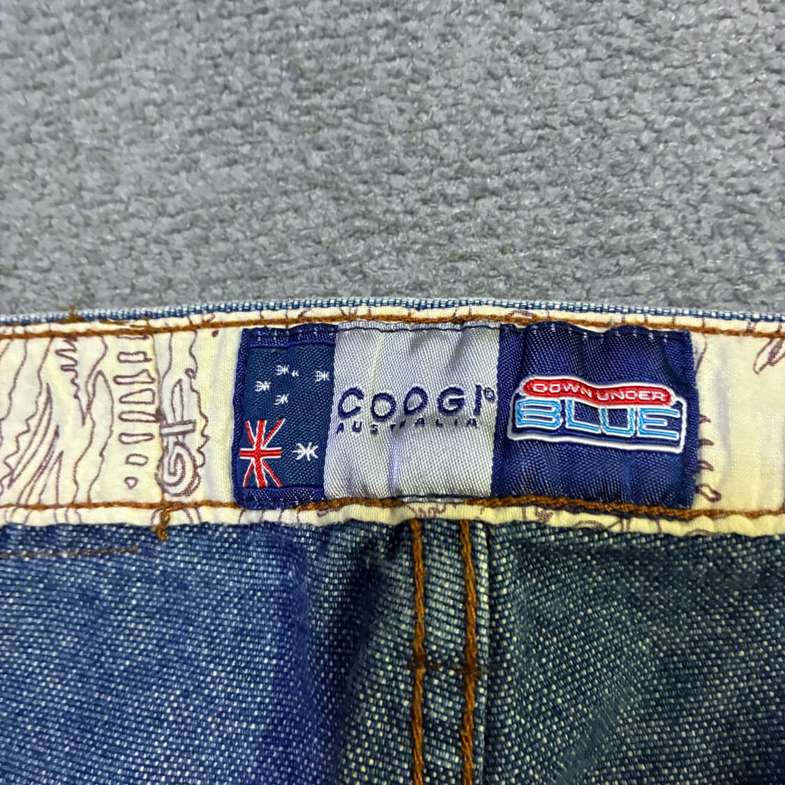 쿠지 사이드라인 오드스쿨 베기핏 데님팬츠 32 상품이미지4