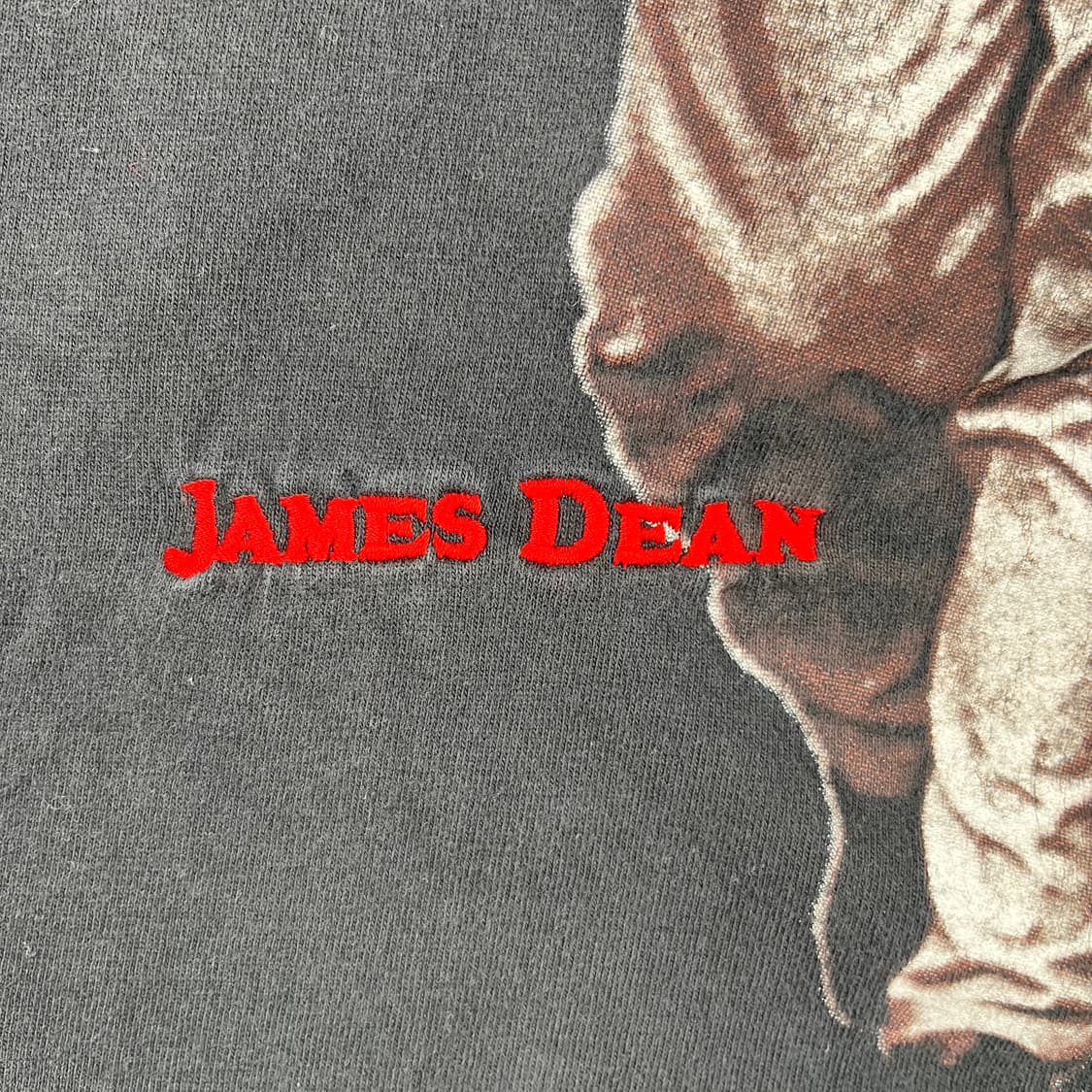 빈티지 제임스딘 스펠아웃 자수 반팔 상품이미지5