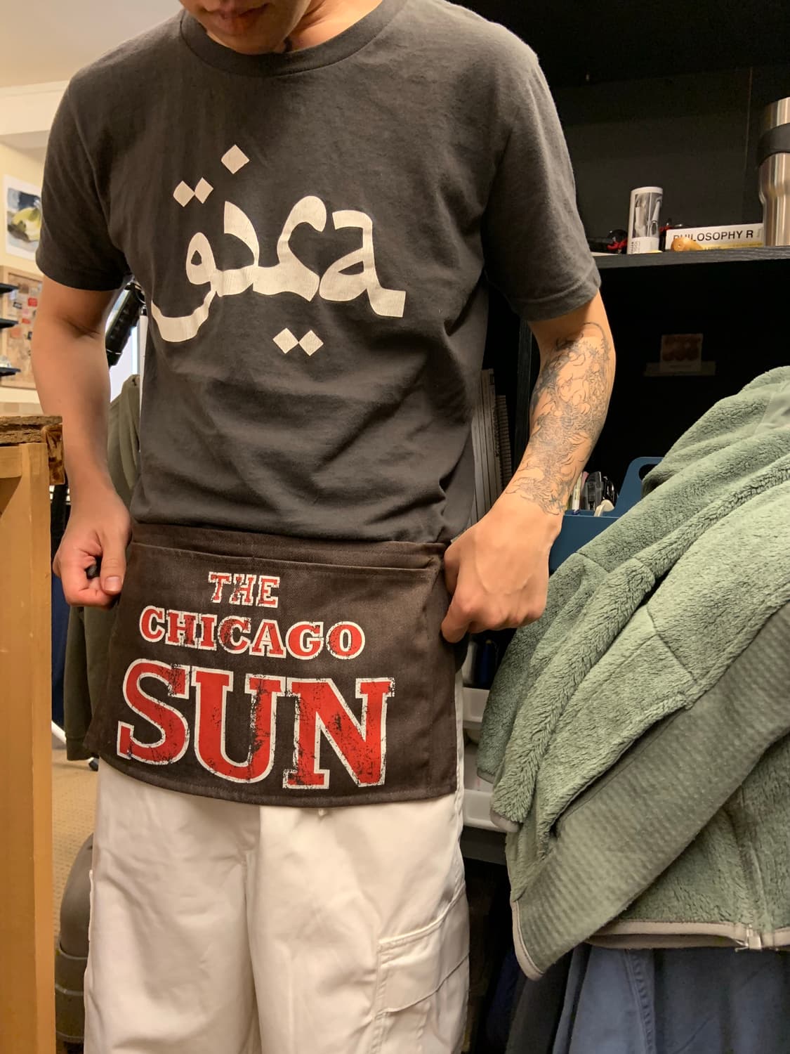 마켓 에이프런 (보세 새상품) 상품이미지3