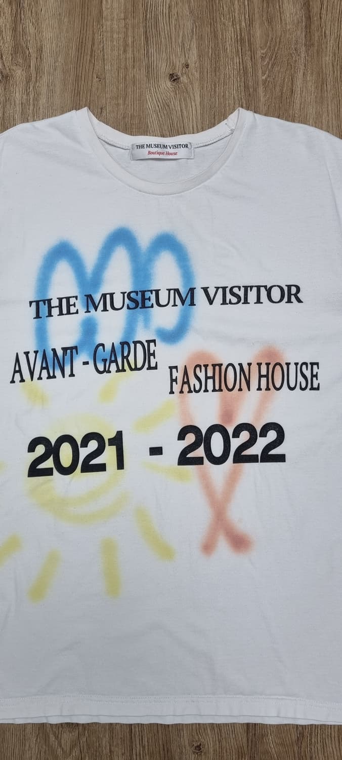 더뮤지엄비지터 하트 페인팅 반팔 3size _ 공용 상품이미지2