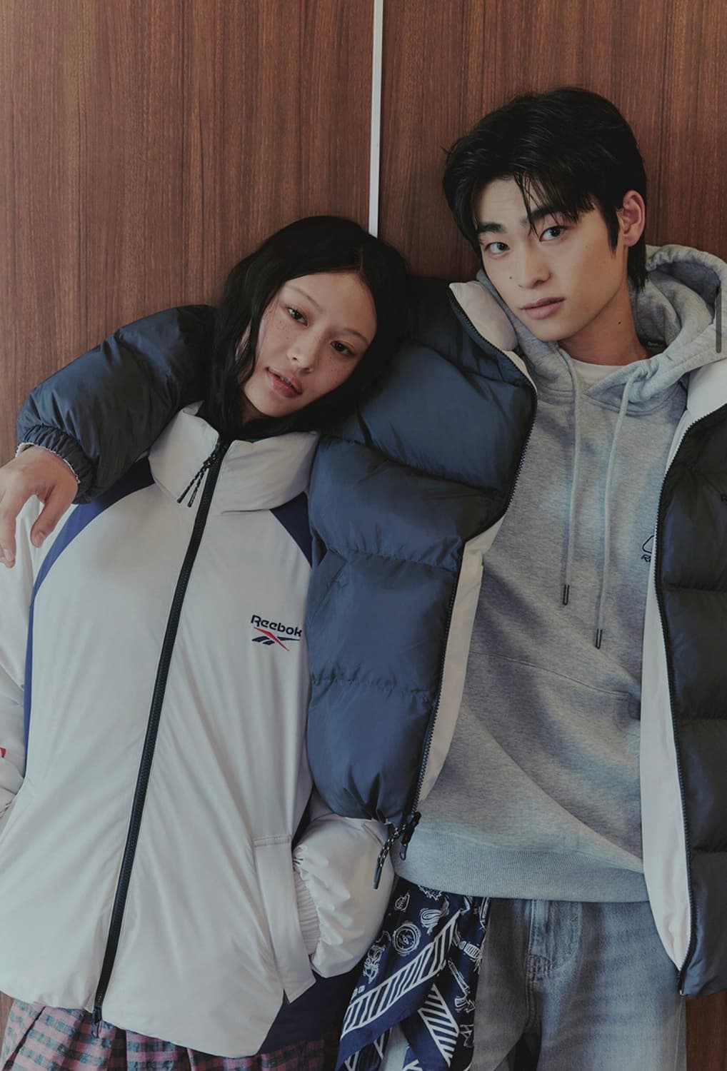 리복 벡터 리버시블 볼패딩 상품이미지1