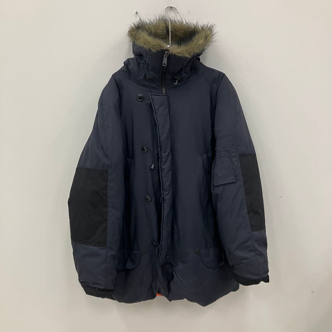 폴로 진스 네이비 N-3B 덕다운 패딩 파카 XL 상품이미지1