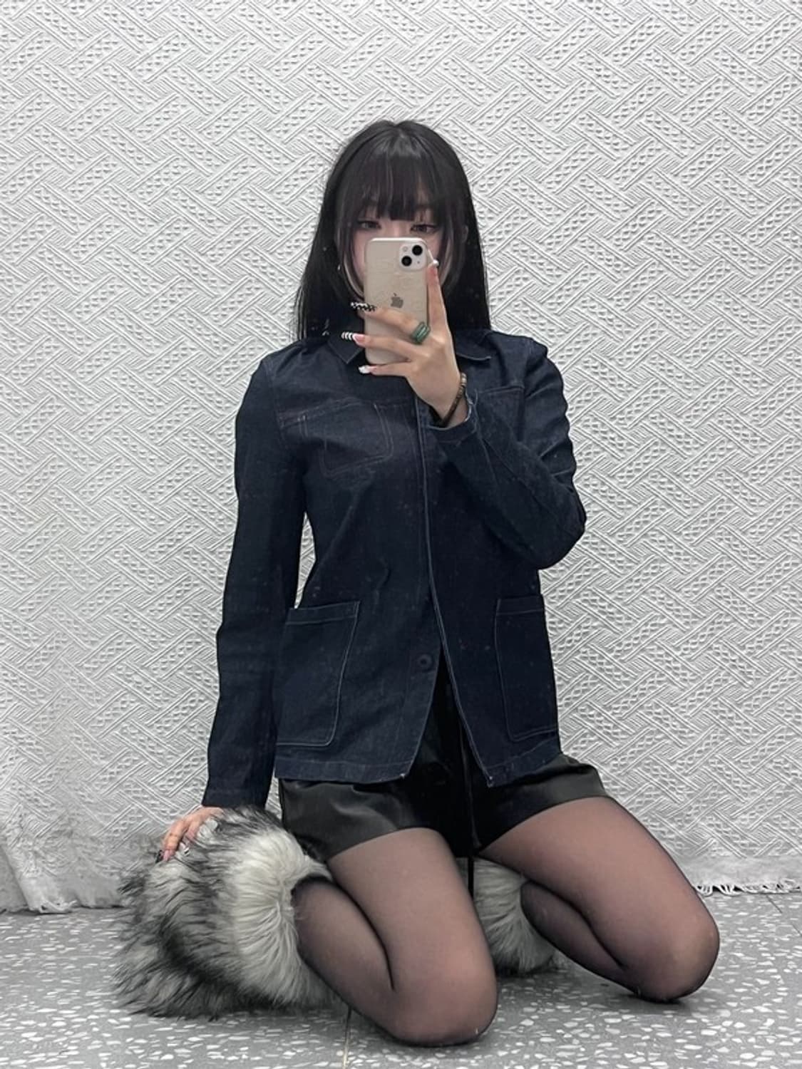 에스피비 빈티지 모던 시크 캐주얼 슬림핏 데님자켓 3 C10360 상품이미지1