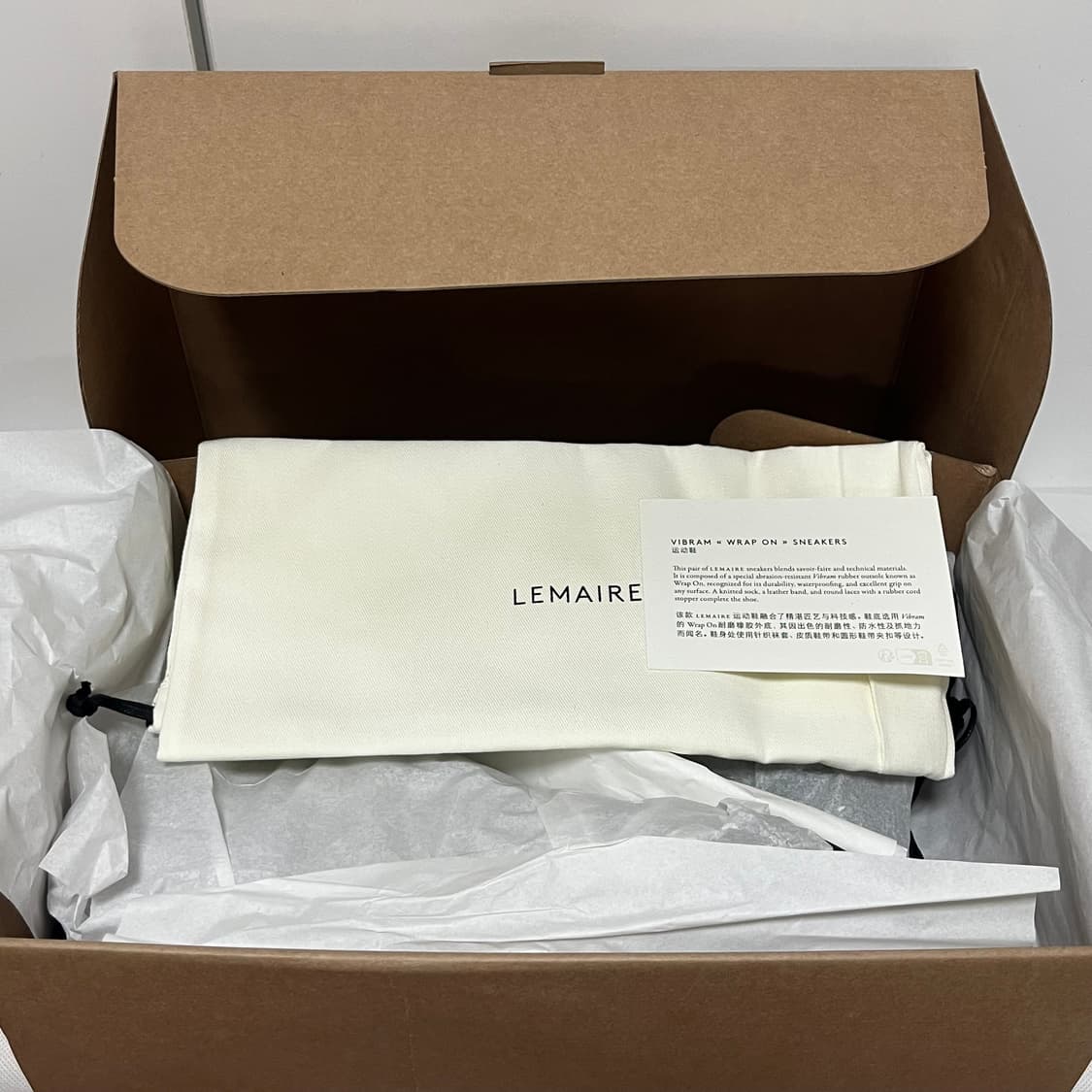 [41]르메르 25fw 비브람 랩 온 스니커즈/아스팔트 상품이미지6