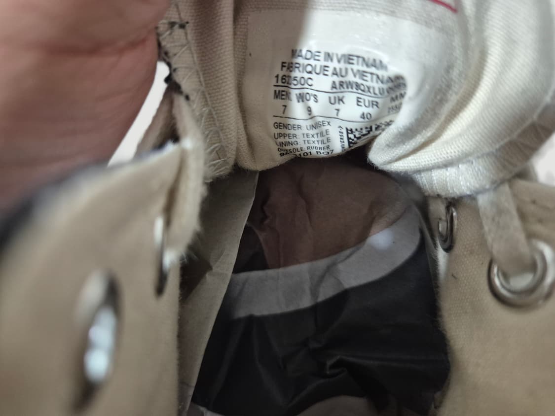 [255]컨버스 빈티지 척70 클래식 하이캔버스화 운동화  상품이미지6