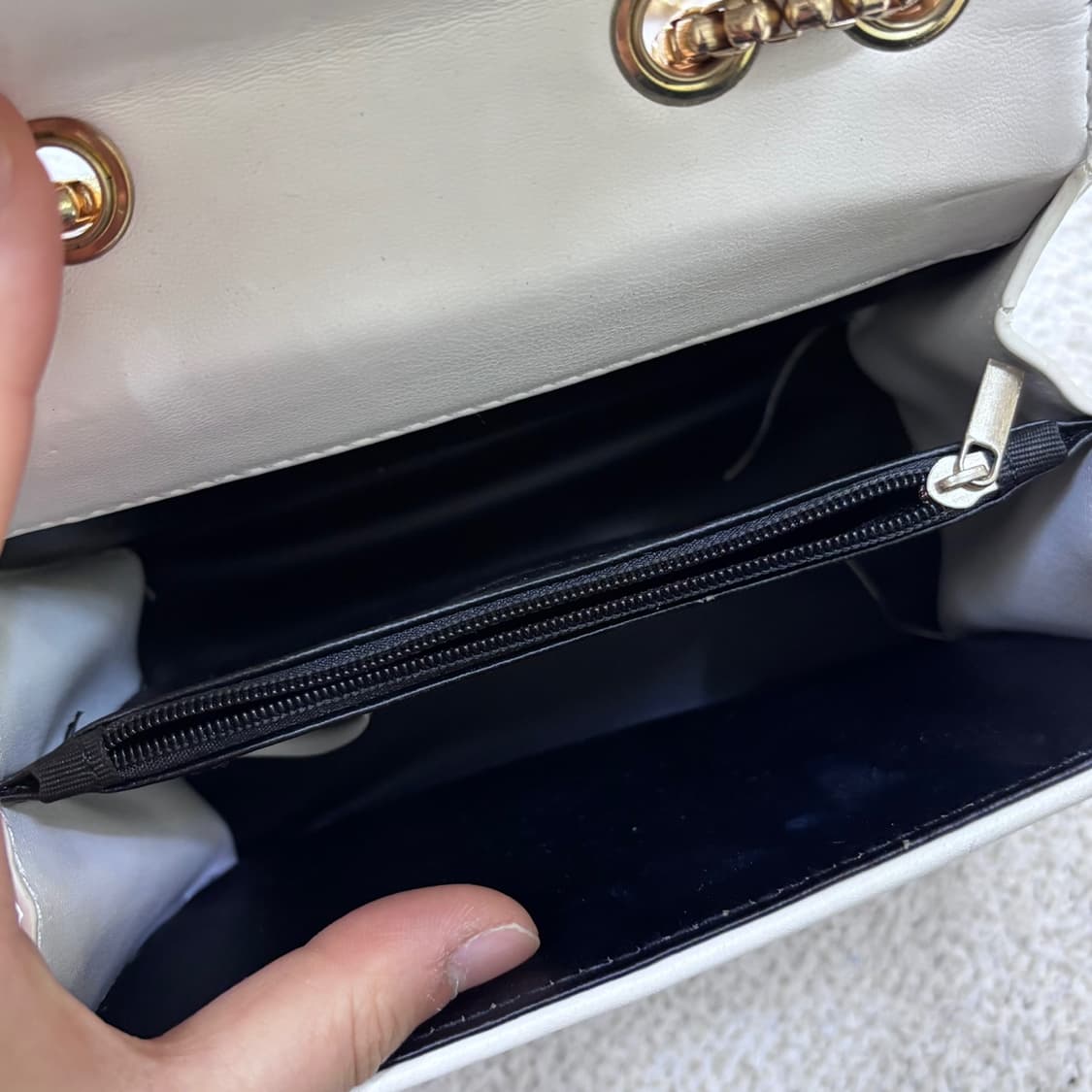 F 빈티지 퀄팅 여성 미니백 0409E 상품이미지3