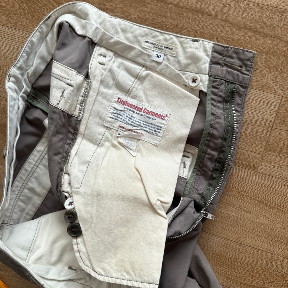 👖 (레어) 엔지니어드 가먼츠 밀리터리 카고 팬츠 상품이미지5