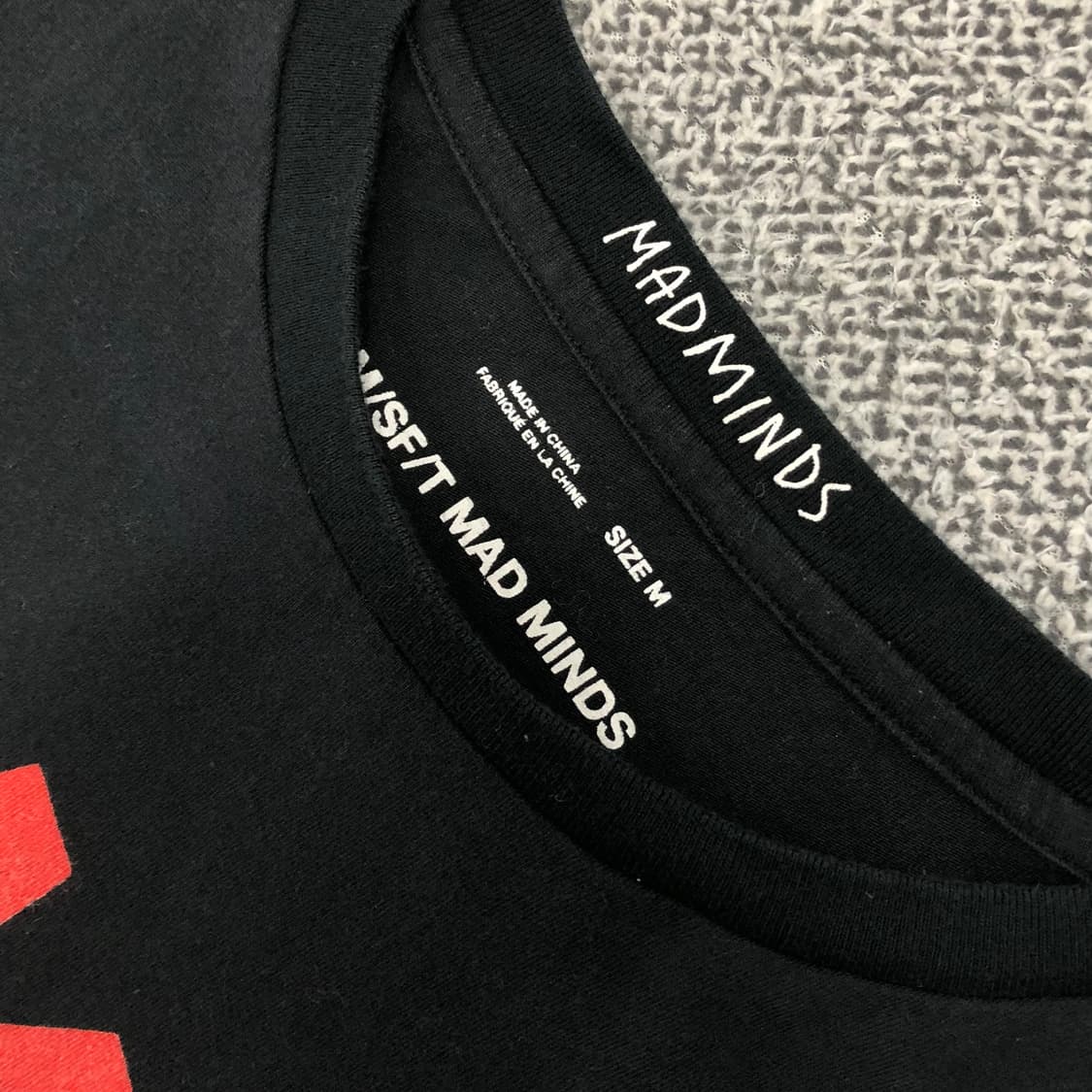 Misfit HUMAN 프린팅 티셔츠 상품이미지6