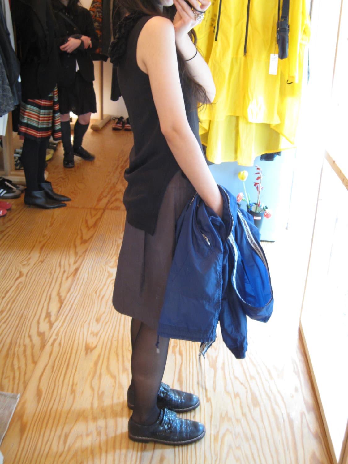 꼼데가르송 프릴 니트 슬리브리스 상품이미지8