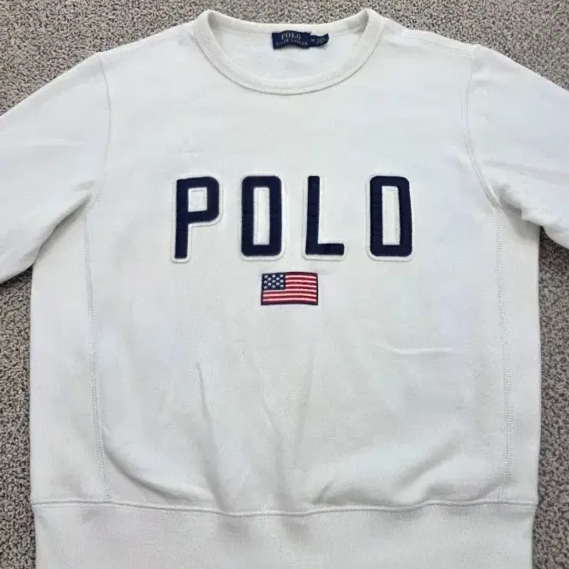 폴로 랄프로렌 성조기 로고 맨투맨 ~55반 상품이미지3