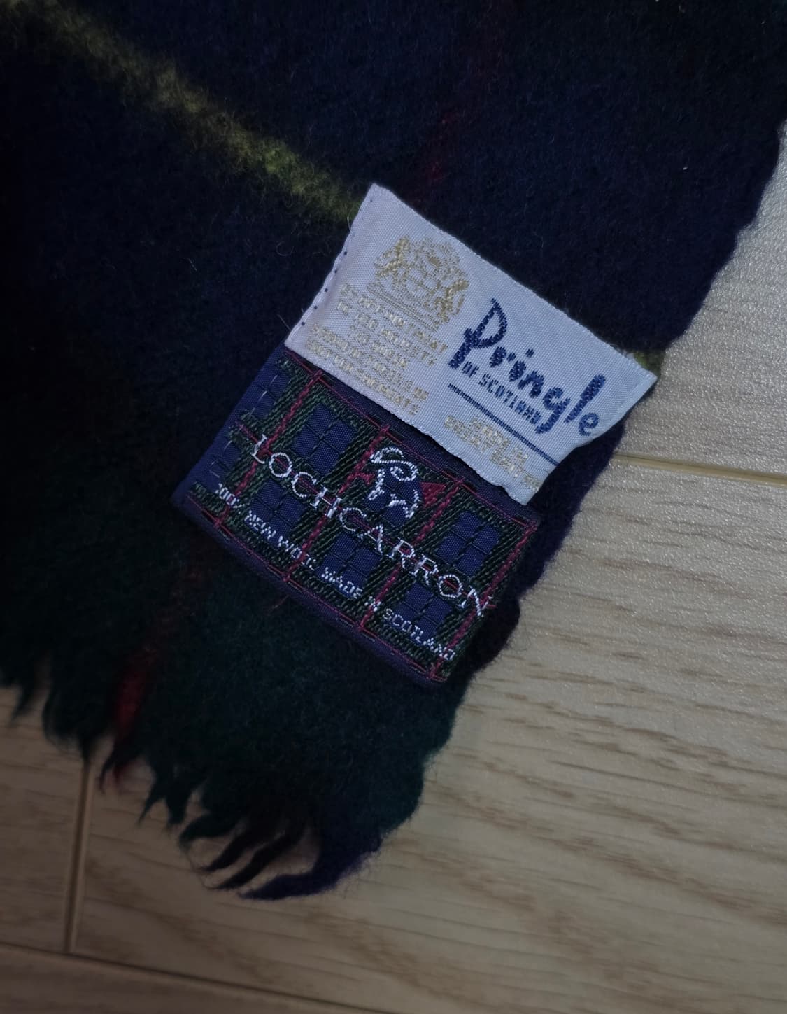 Lochcarron 뉴 울 체크패턴 머플러 상품이미지2