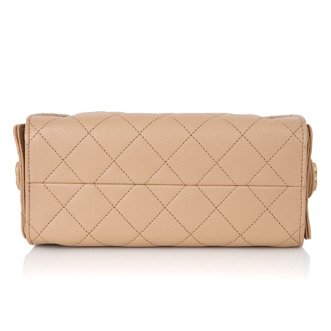 샤넬 25백 미니 캐비어 베이지 금장 체인숄더백 AS5631 상품이미지3