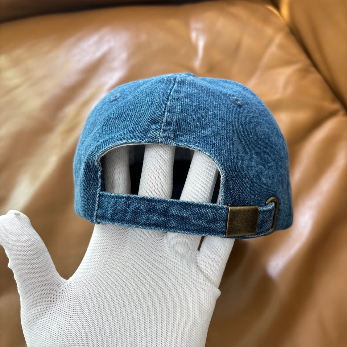 Kapital 캐피탈 오사카 한정 6패널 볼캡 모자 워시드 데님 상품이미지7