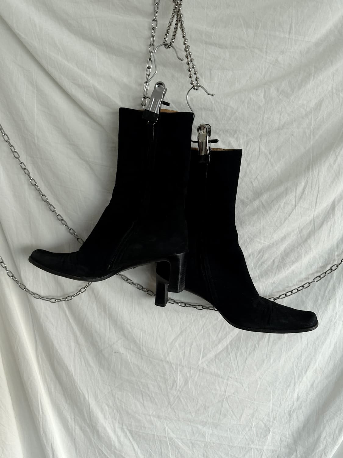 구찌 by 톰포드 스퀘어토 스웨이드 부츠 상품이미지3