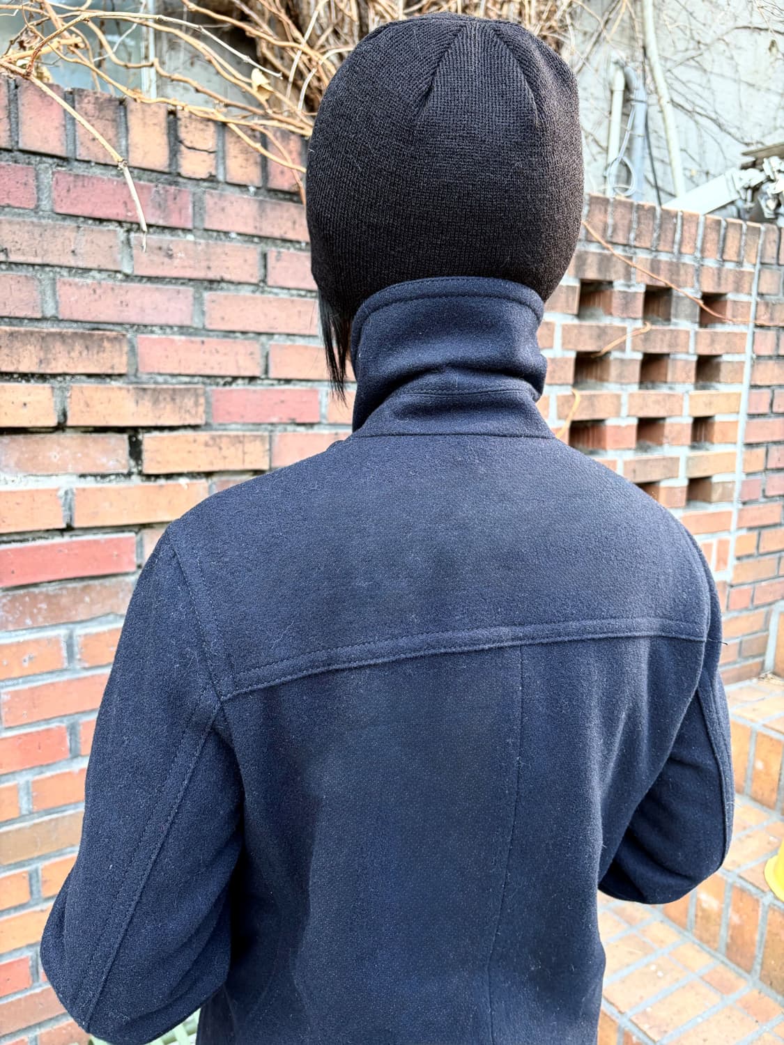 JEAN PAUL GAULTIER  자수 디테일 울 숏 피코트 상품이미지4