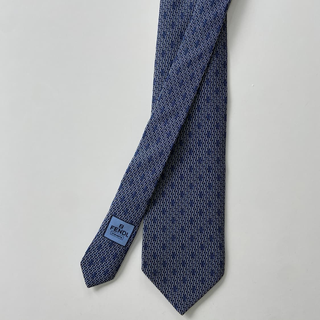 펜디 (FENDI) 모노그램 명품 정품 넥타이 상품이미지1