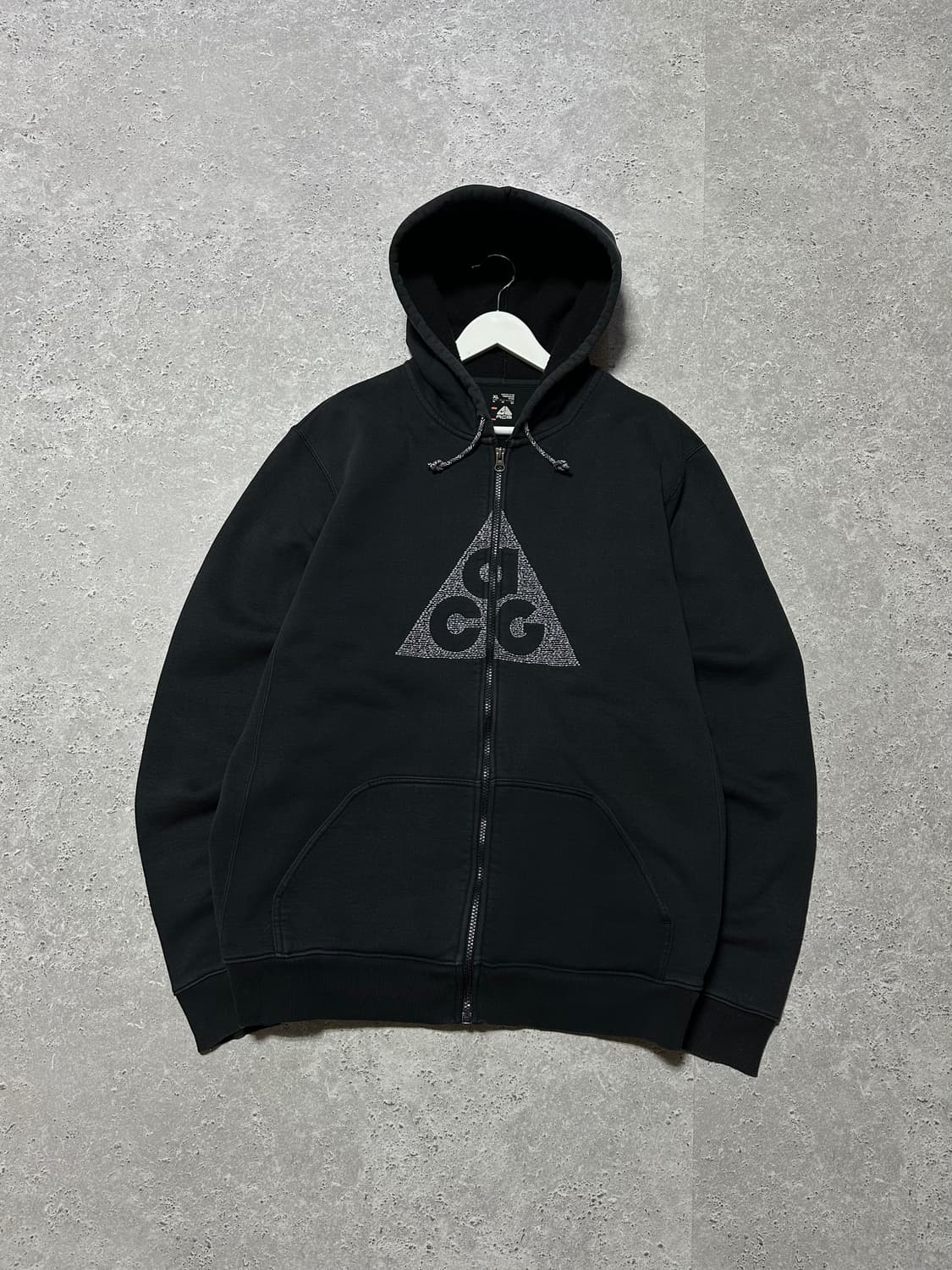 나이키 ACG 엠브로이드 블랙 후드집업 상품이미지1