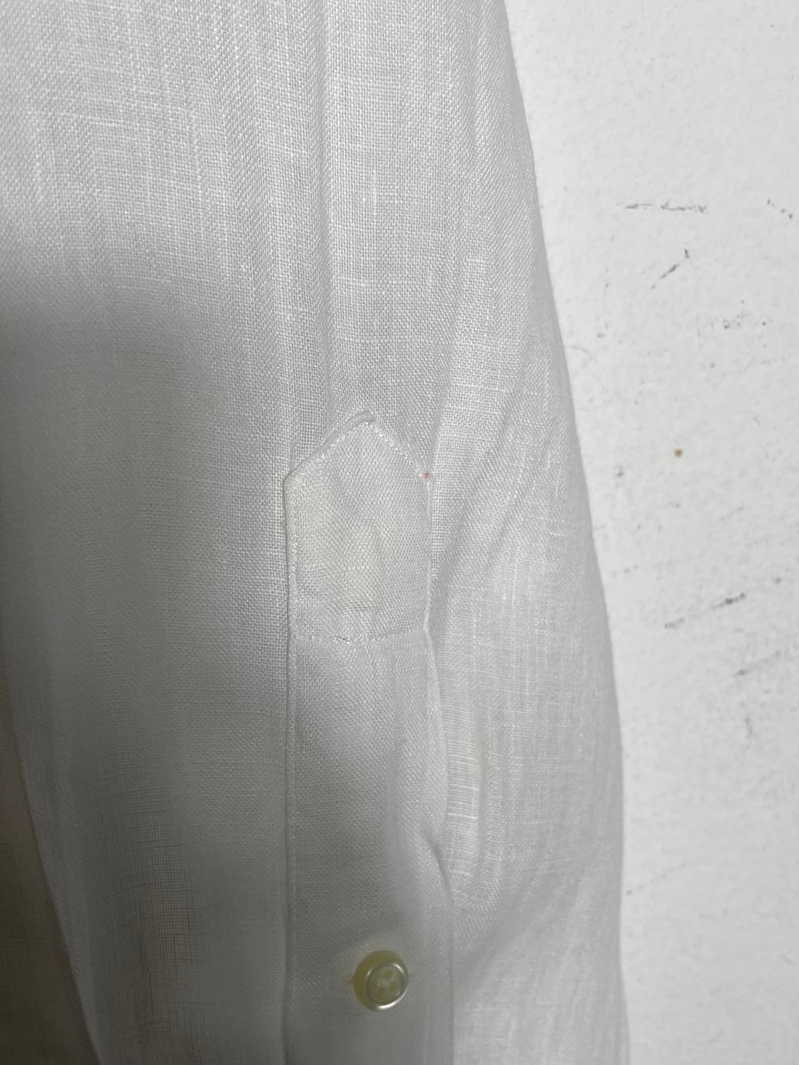 폴로 랄프로렌 화이트 린넨 셔츠 상품이미지5