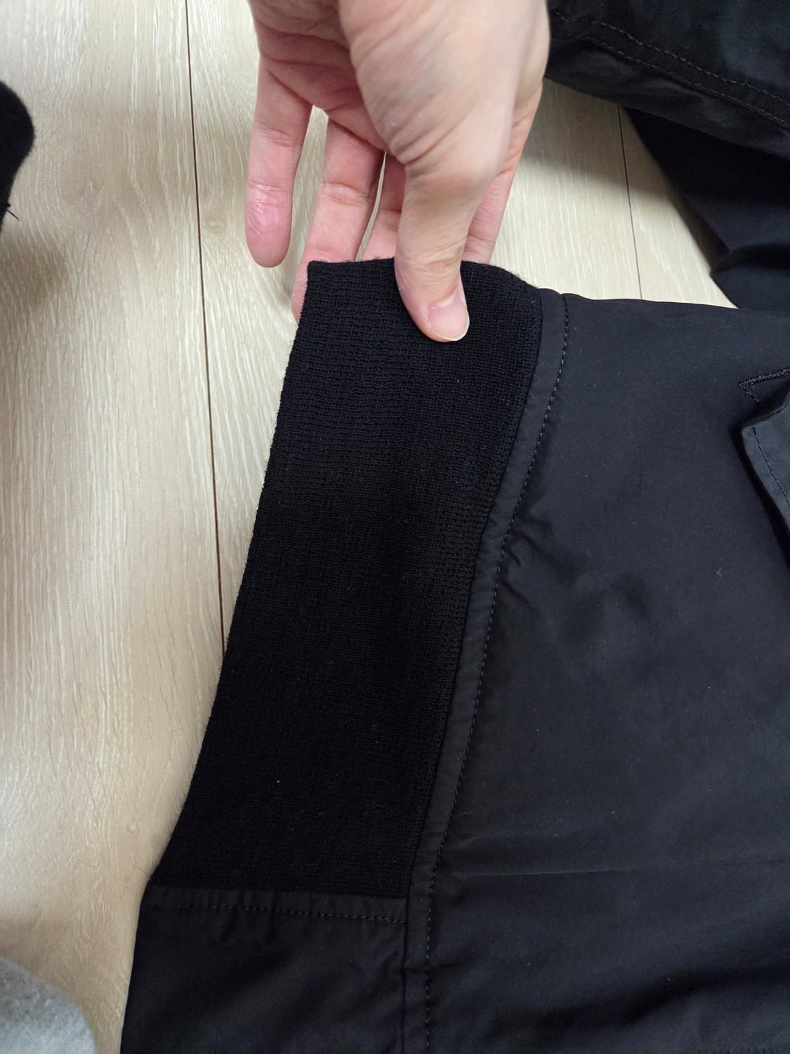 [5] 24FW 시오타 MA-1 (블랙, 신형 실루엣) 상품이미지8