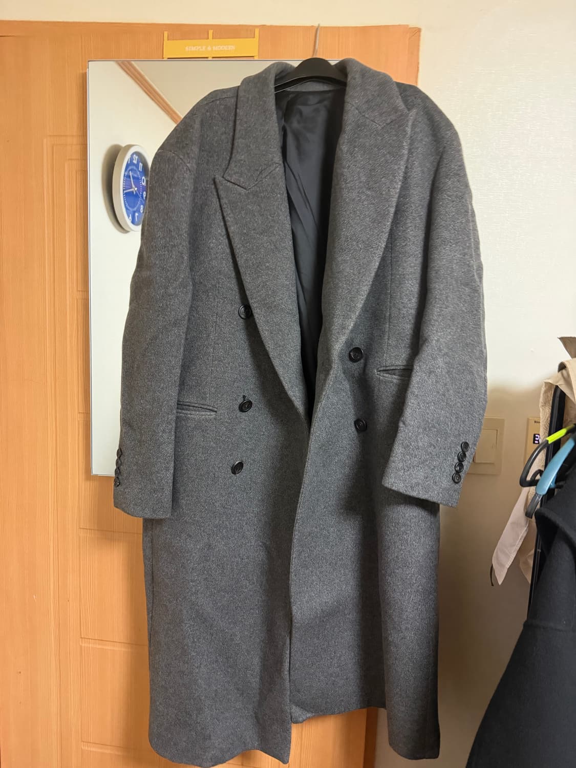 ESSENTIAL by EQL 캐시미어 블랜드 코트 상품이미지1