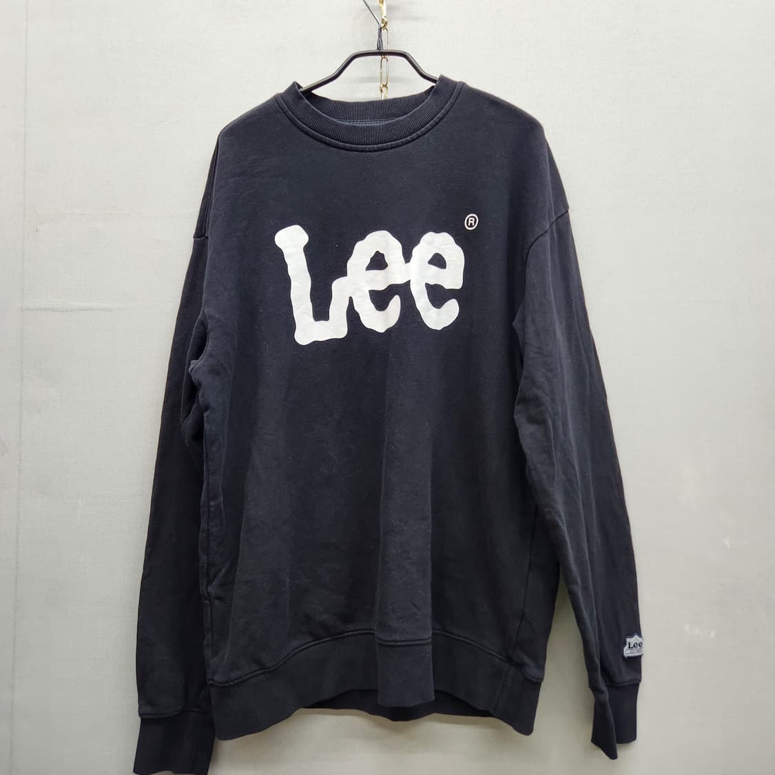 Lee 빅로고 프린팅 맨투맨 M(L) 상품이미지1