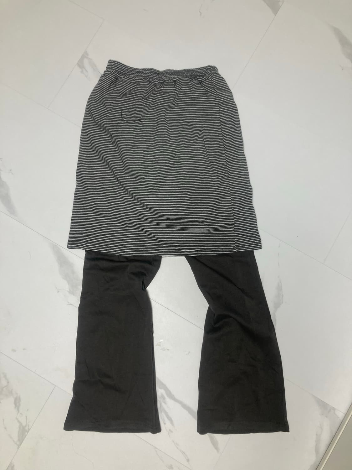 레이어드 스커트 치마팬츠 빈티지더콜디스트샵페어리미스치프닥터마틴아디다스 상품이미지2