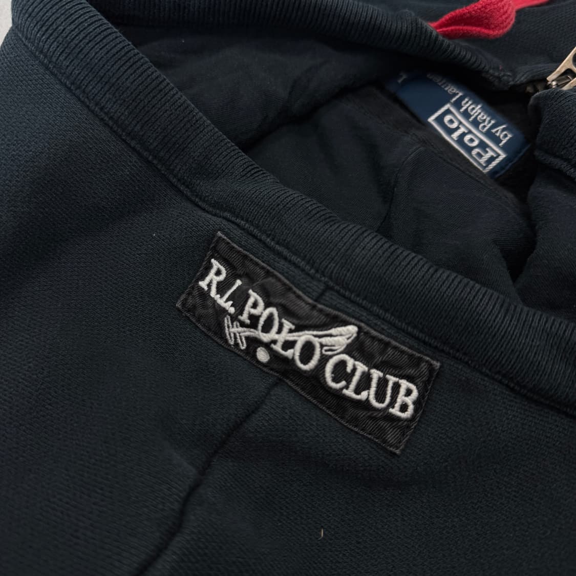 폴로 헤비웨이트 mercer team 투웨이 후드집업 상품이미지6