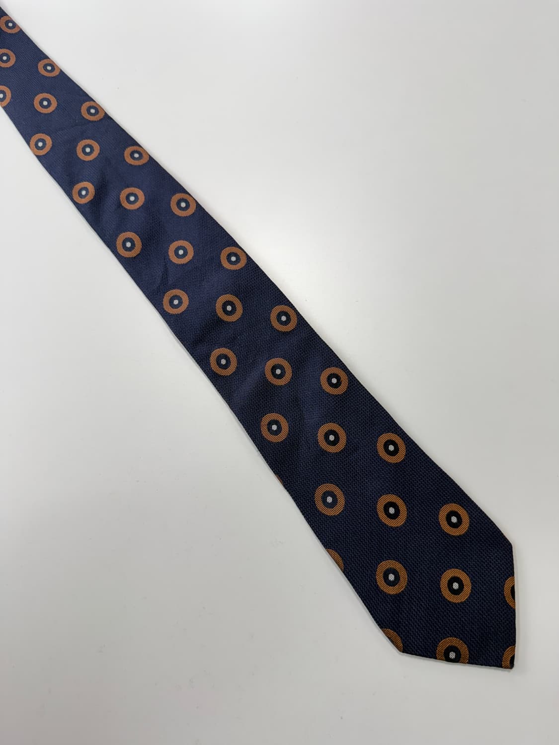 빈티지 도트패턴 실크 넥타이 8cm 상품이미지2