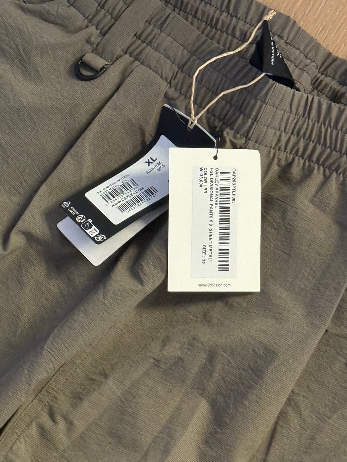 오클리 조거팬츠 카키색상 XL 상품이미지3