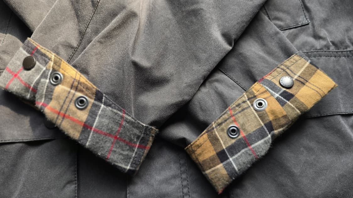 한정판 바버 왁스 자켓 XL ~XXL 상품이미지2