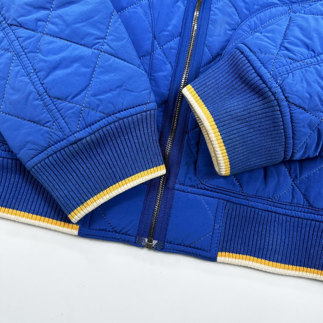 라코스테 크록 누빔 봄버 점퍼 자켓 (실측 L) 상품이미지6